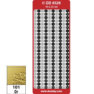 Peel Off Bordure Flowerframe Or