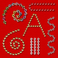 Peel Off Bordure Flexible Rouge