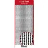 Peel Off Bordure Flexible Blanc