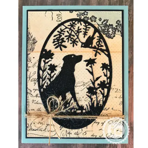 Impression Obsession die Cadre Chien & Oiseau