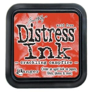 Distress Ink Crackling Campfire