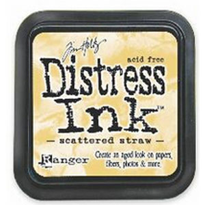 Distress Ink Scattered Straw