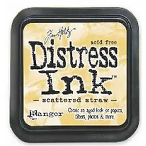 Distress Ink Scattered Straw