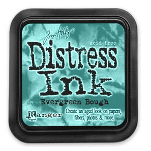 Distress Ink Evergreen Bough