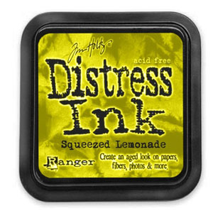 Distress Ink Squeezed Lemonade