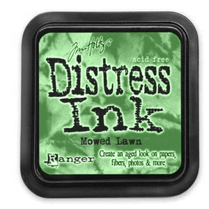 Distress Ink Mowed Lawn