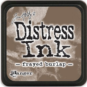 Mini Distress Ink Frayed Burlap