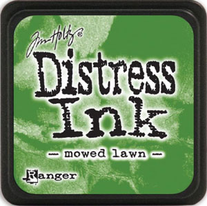 Mini Distress Ink Mowed Lawn