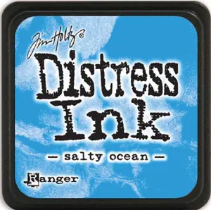 Mini Distress Ink Salty Ocean