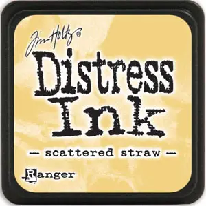 Mini Distress Ink Scattered Straw