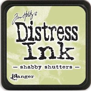 Mini Distress Ink Shabby Shutters