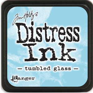 Mini Distress Ink Tumbled Glass