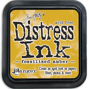Mini Distress Ink Fossilized Amber