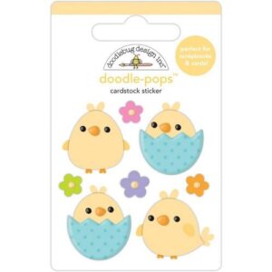 Doodlebug Autocollants 3D Beak-A-Boo