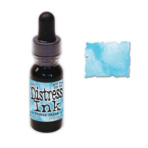 Recharge Distress Ink Tumbled Glass