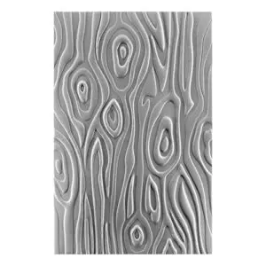 Spellbinders Plaque d'Embossage 3D Touchons du Bois