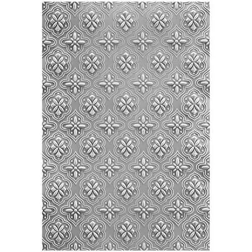 Spellbinders Plaque d'embossage 3D Réflection de Tuiles