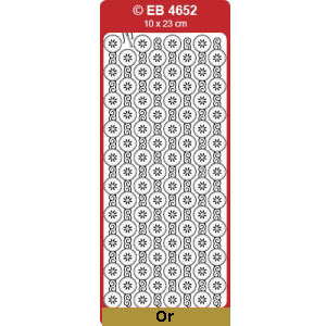 Peel Off Bordure Or