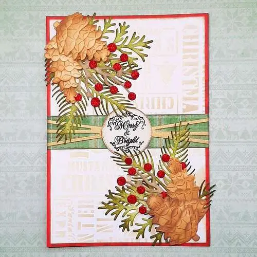 Elizabeth Craft Die Pommes de Pin