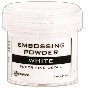 Poudre embossage Super Fine Blanche