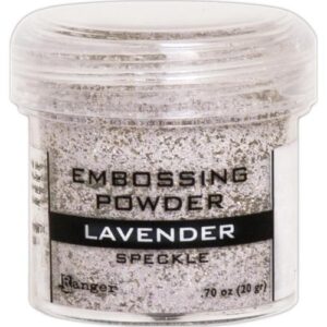 Poudre embossage tachetée Lavender