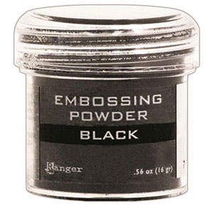 Poudre embossage Noire