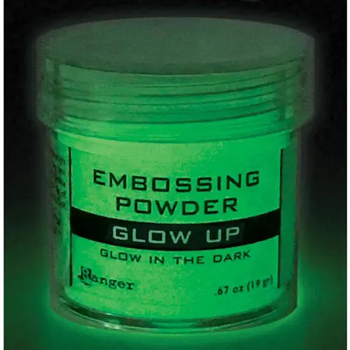 Poudre embossage Brillant dans le Noir