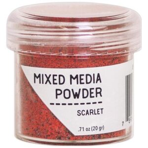 Poudre embossage Ranger Mixte Media Scarlet