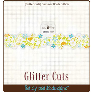 Glitter Cuts Bordure Été