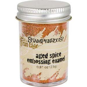 Stampendous Aged Embossing Enamel Spice