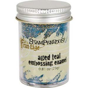 Stampendous Aged Embossing Enamel Teal