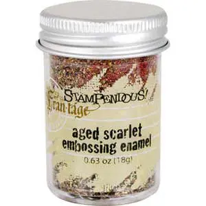 Stampendous Aged Embossing Enamel Scarlet