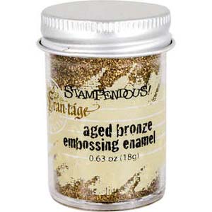 Stampendous Aged Embossing Enamel Bronze