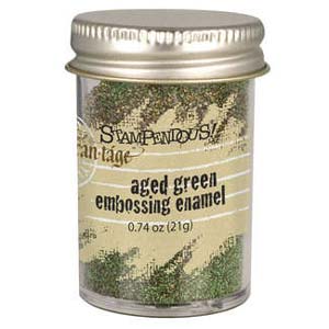 Stampendous Aged Embossing Enamel Vert