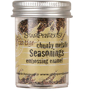 Stampendous Seasoning Chunky Metallic Embossing Enamel