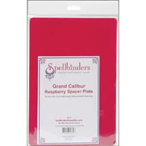 Grand Calibur Raspberry Plate 8.25" x 11.75" (Plaque D)