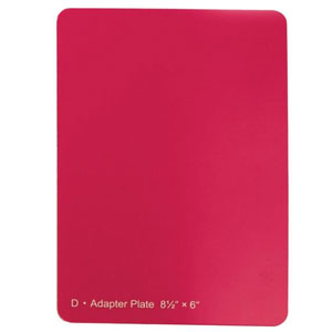 Grand  Calibur Raspberry Plate Junior 8.5" x 6" (Plaque D)