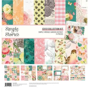 Simple Stories Collection 12"X12" Jardin Vintage