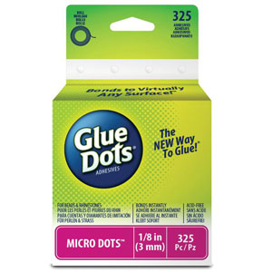 Glue Dots Micro Dot rouleau 3mm
