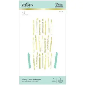 Spellbinders Glimmer Hot Foil & Bougies d'anniversaire