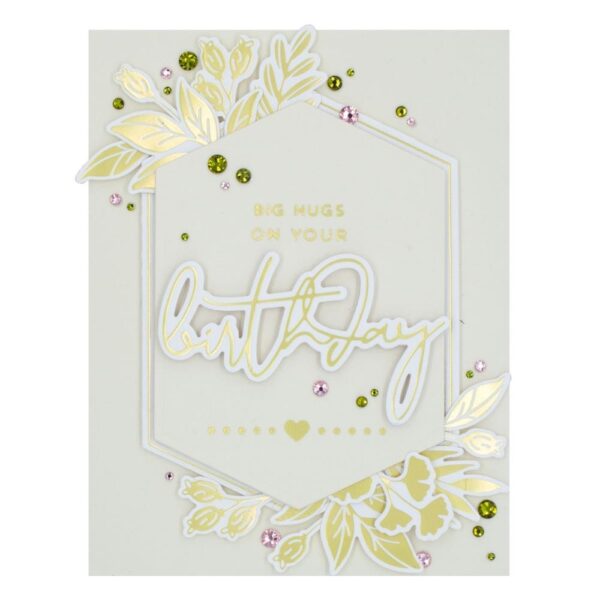 Spellbinders Glimmer Hot Foil & Die Feuillage