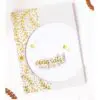 Spellbinders Glimmer Hot Foil Plate Bordure Fleurs