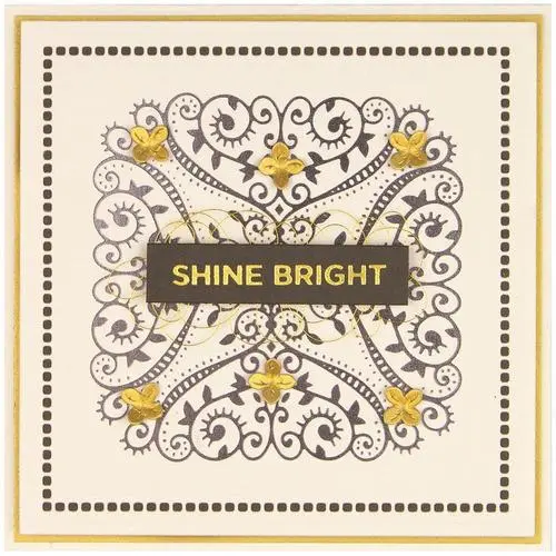 Spellbinders Glimmer Hot Foil Plate Coins fantaisistes