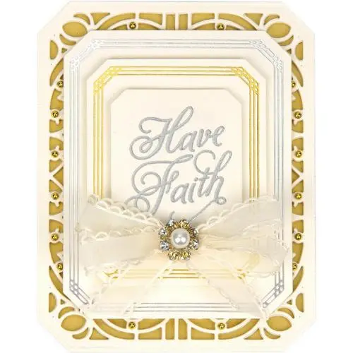 Spellbinders Glimmer Hot Foil Plate Rectangles