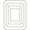 Spellbinders Glimmer Hot Foil Plate Rectangles