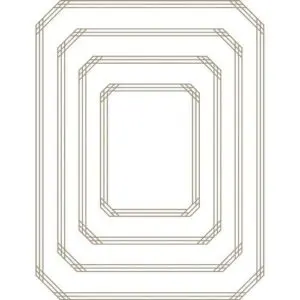 Spellbinders Glimmer Hot Foil Plate Rectangles