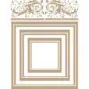 Spellbinders Glimmer Hot Foil Plate Carrés couronnés