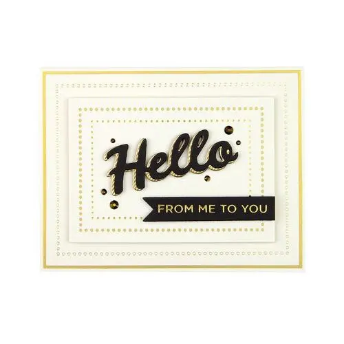 Spellbinders Glimmer Hot Foil Plate Rectangles