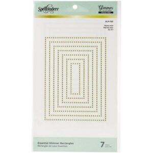 Spellbinders Glimmer Hot Foil Plate Rectangles