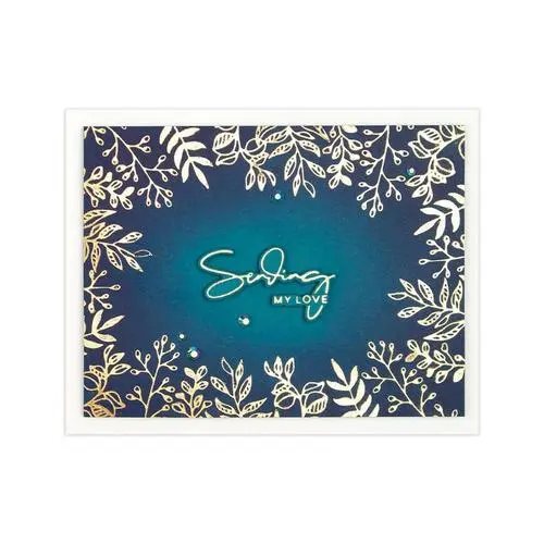 Spellbinders Glimmer Hot Foil Plate & Dies Foliage